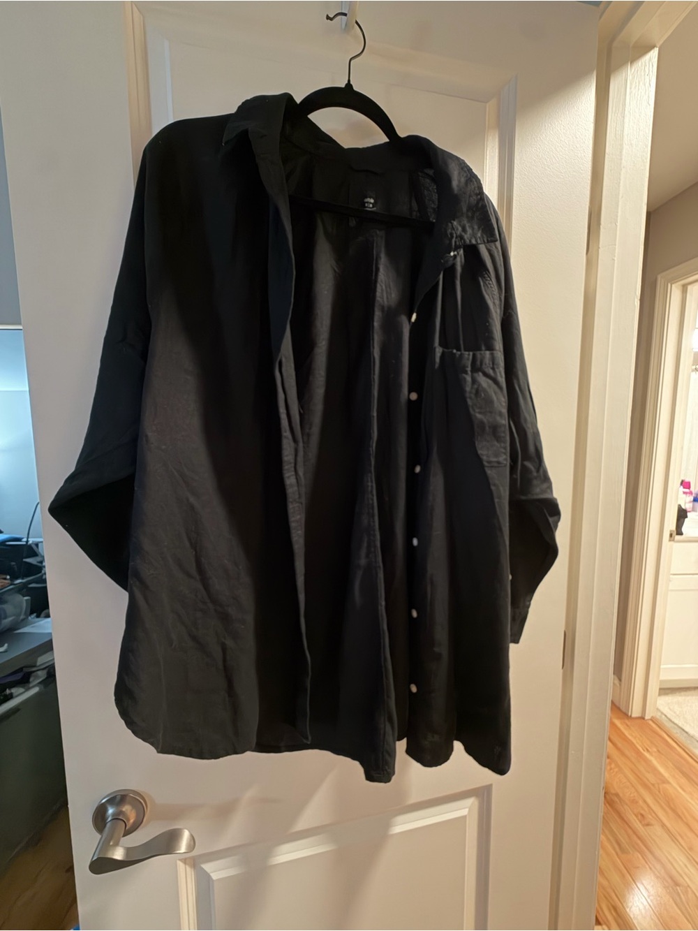 Aerie linen button up